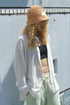 【RESTOCK】SUMMER KNIT SPIRAL BUTTON SHIRT -IVORY-